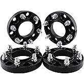 ZY WHEEL 6x135 Hubcentric Wheel Spacers with M14x2 Studs 87.1mm Bore 1inch Compatible for 2004-2014 Ford F150 Expedition Lincoln Navigator 4pcs 6 Lug