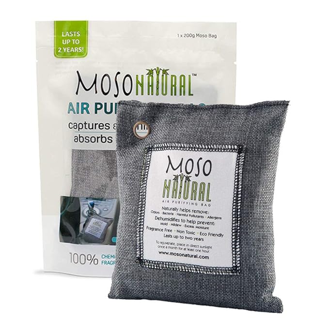 2. Moso Natural 200 gm Air Purifying Bags