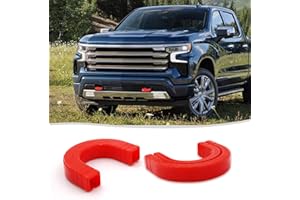 SZZSAF Tow Hooks Covers Hitch Covers Trailer Hook Cover for Chevrolet Silverado 1500 2007-2025, Front Customized car Trailer Hook Compatible with Chevrolet Silverado 1500 2007-2025 Accessories