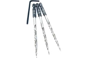 FTG USA Replacement Tapered Countersink Drill Bit Set 3 Pc (#10) 3/16"
