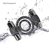Men Power Double Head Vibration Delay Ring Silicone