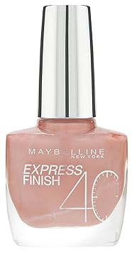Maybelline Express Finish Nagellack, Nr. 405/71, trocknet in nur 40 Sekunden, Schock-Control-Film schützt die Farbe vor Abspl