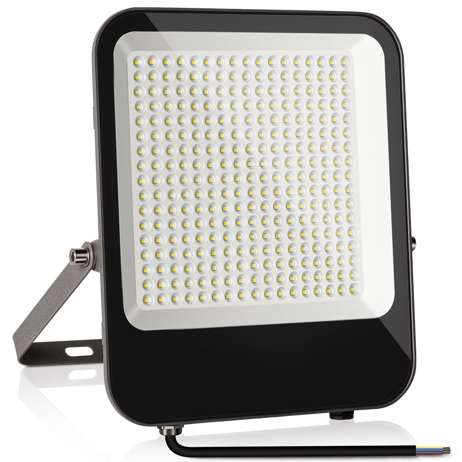 Tayire 200W LED Spotlight, 20000LM Super Bright LED Outdoor Floodlight 3000K Warm White Security Lighting for Stadiums, Factories, Parking, Garage, Garden