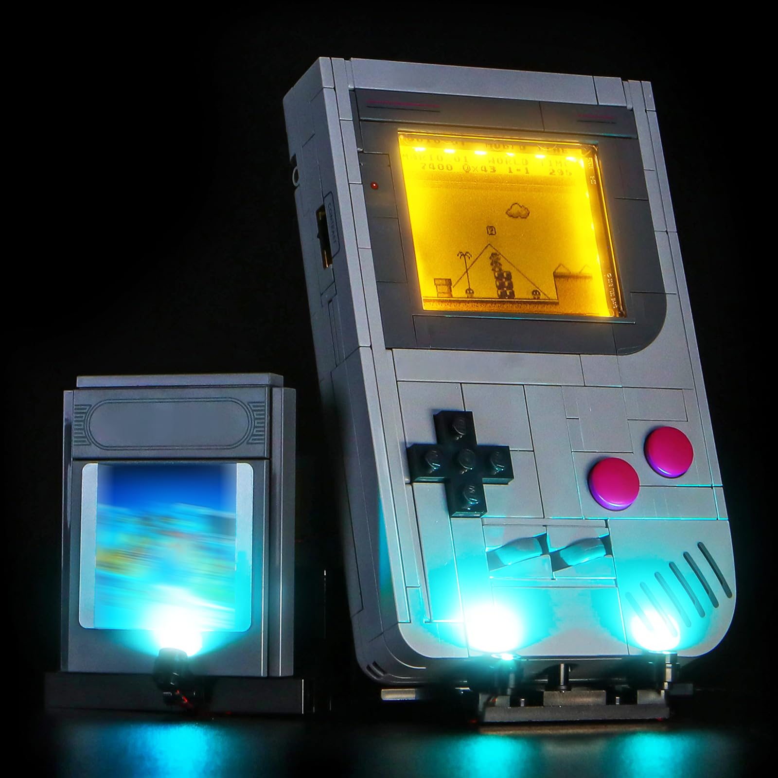 Light Kit Compatible with Lego Game Boy 72046 (No Model), Decoration Lighting Set Compatible with Lego Game Boy Creative Toys — image 1