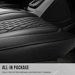 CAR PASS Bling Diamond Back Seat Covers, Nappa