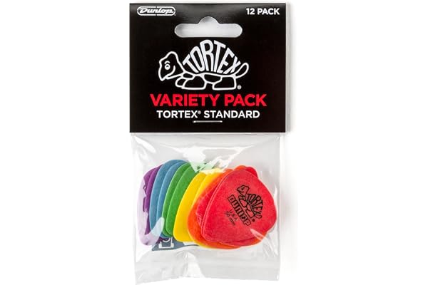 Tortex® Standard Pick Variety Pack - 12 Pack