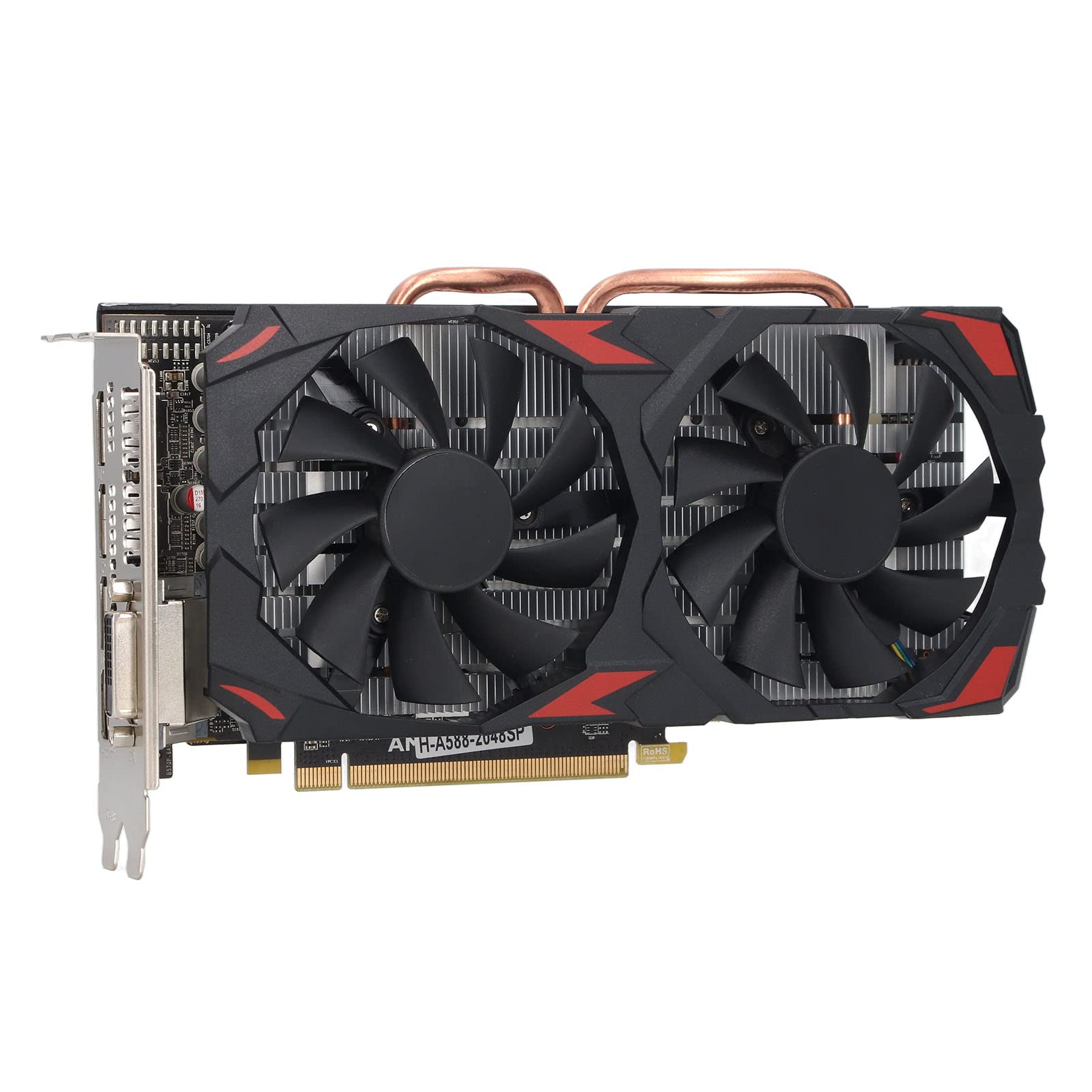 SUNGOOYUE RX 580 8GB 256BIT Computer Gaming Graphics Cards, Quiet Plug and Play Graphics Card with Dual Fans for Desktop PCs (580 8G D5)