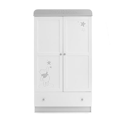 Disney Winnie The Pooh Double Wardrobe Dreams Wishes Amazon Co