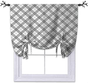 YUAZHOQI - Cenefa de globo, diseño minimalista escocés con textura