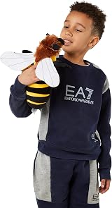 Zappi Co Honey Bee Plush Toy 33cm Safari Animals Collection Kids Soft Toy view 5
