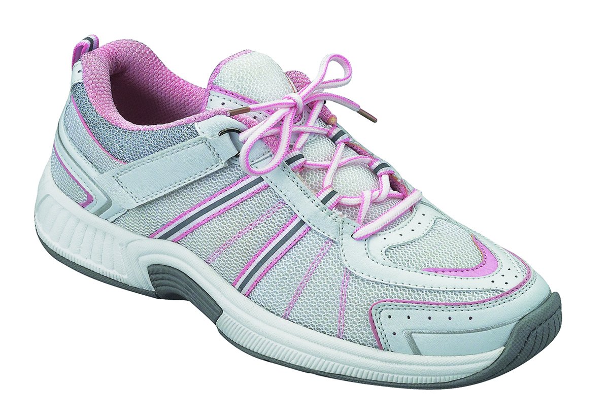 orthofeet women's plantar fasciitis orthopedic diabetic walking athletic shoes coral sneakers
