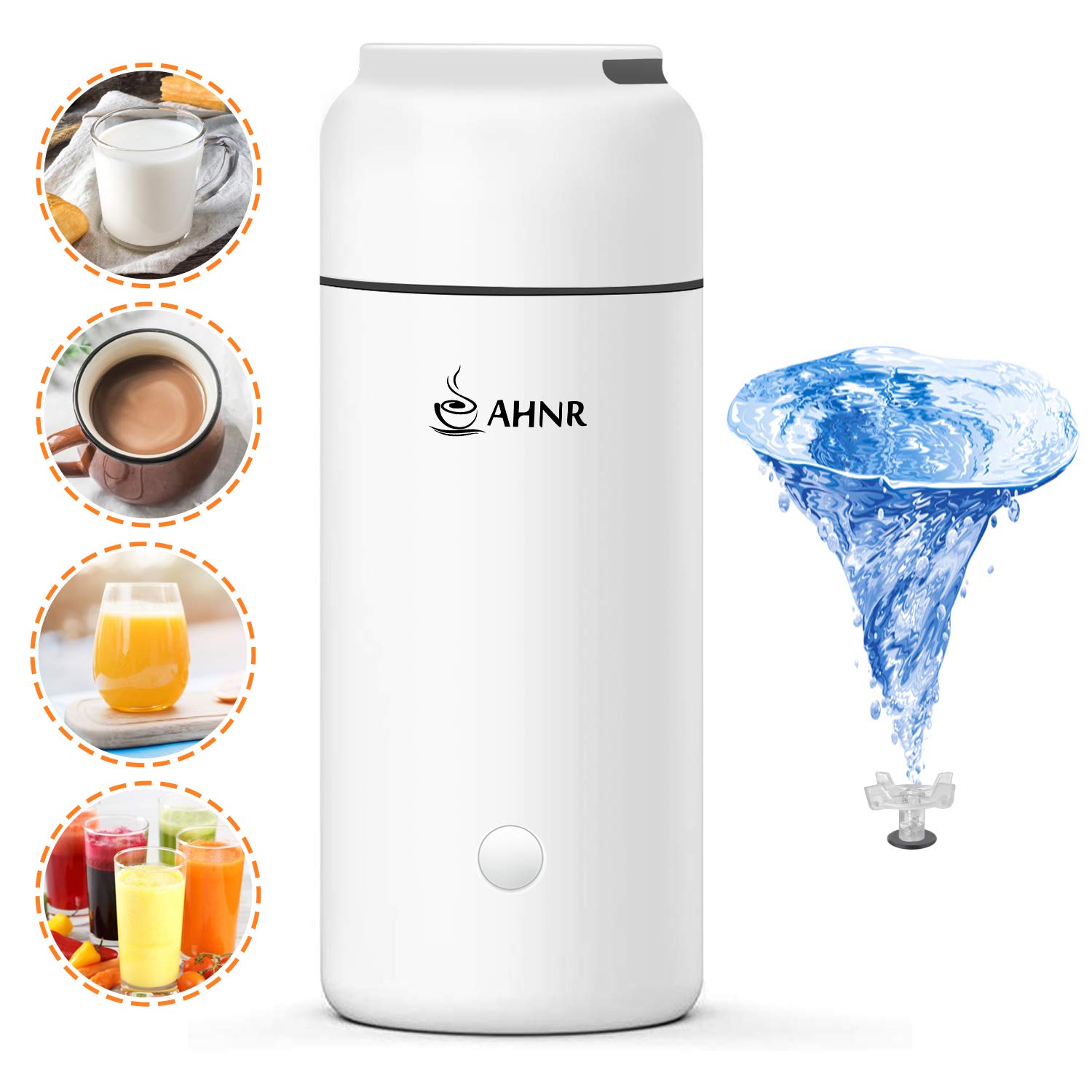 AHNR Electric Protein Shaker Bottle, Electric Mixer Cup, 250ml Vortex