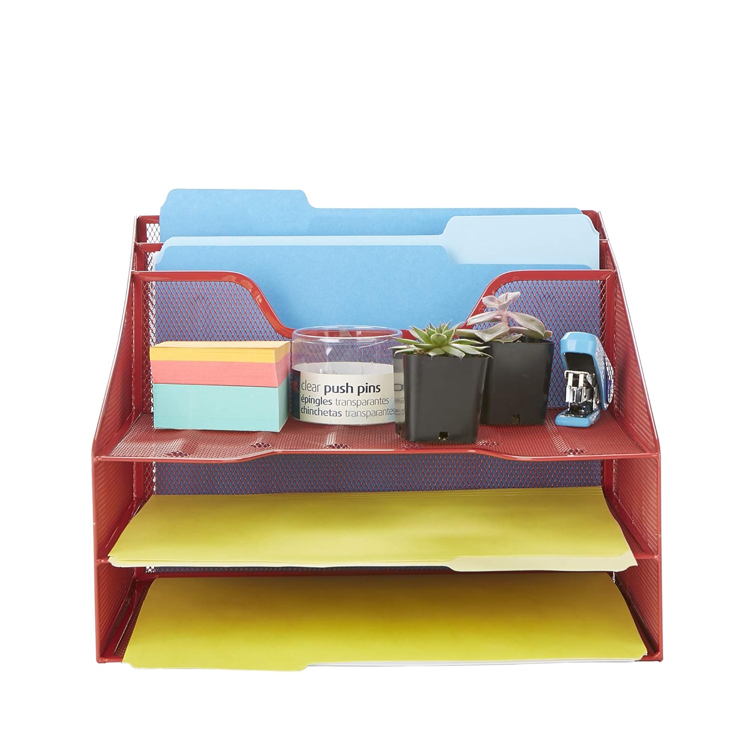 Best red desk accessories set