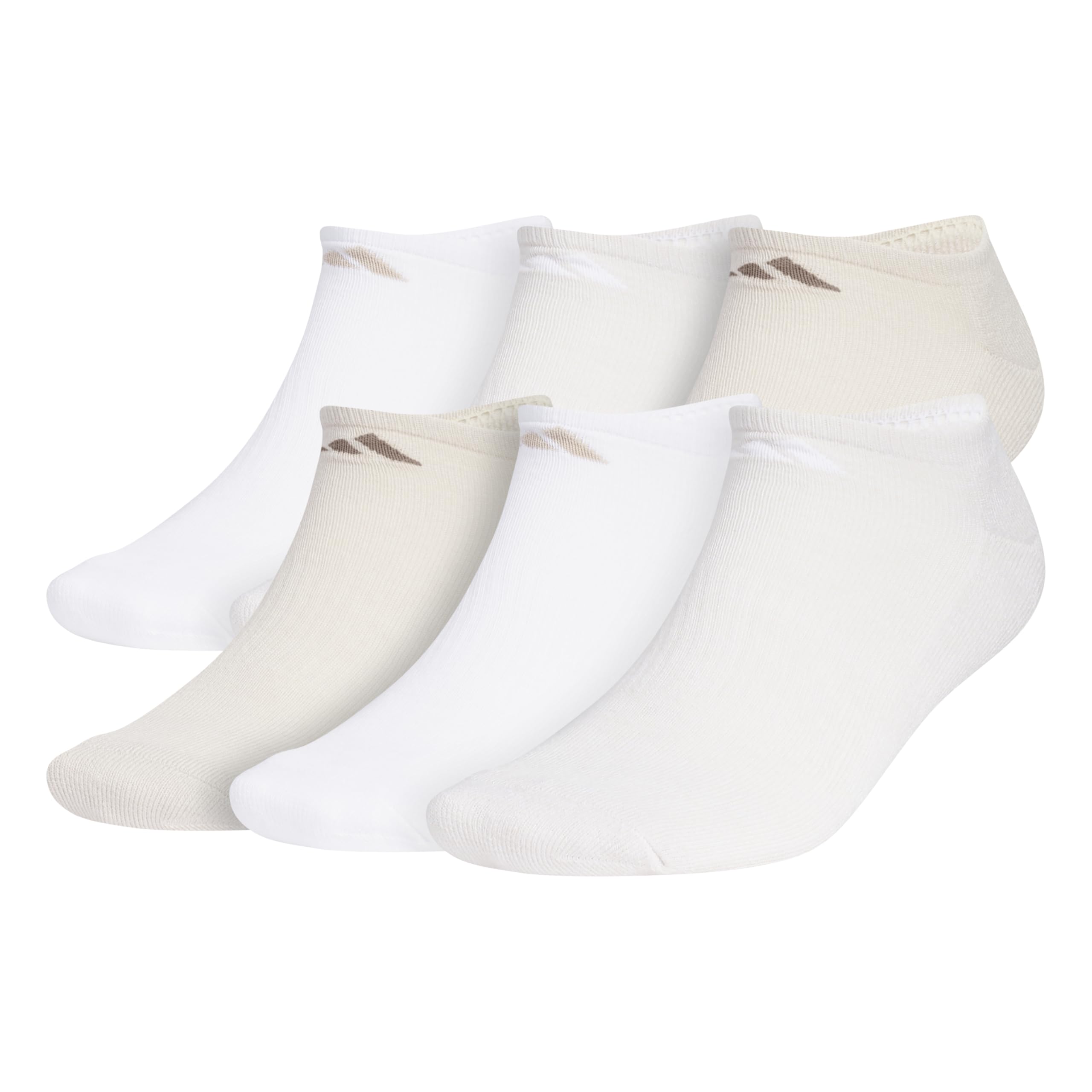 Photo 1 of adidas Men's Athletic Cushioned Socks, 6-Pack No Show with Arch Support