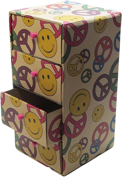 Heavy Weight Corrugated 4 Drawer Camp Cardboard Chest Amazon Ca