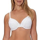 Maidenform Women's Padded Underwire Bra, Full Coverage T-Shirt Bras for Women, Convertible, Seamless (Plus