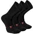 Socks with Built-In Seamless Pocket for Crease Protector inserts, Extra Cushioned Heel. Memory Foam Inserts Not Included.