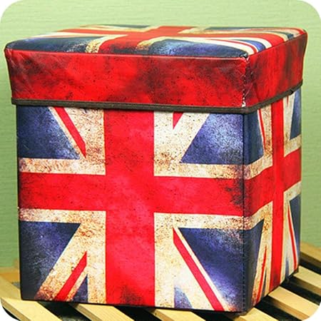 YLCJ Aufbewahrungshocker Klappbare Sitzbank Spielzeugkiste