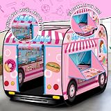 Britik Pop Up Truck Play Tent for Kids 3-8 Years Boys Girls Indoor Outdoor view 7