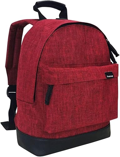 burgundy mini backpack