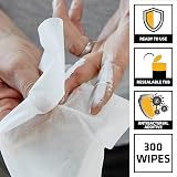 Sika Wonder Wipes Multi-Use Cleaning Wipes Unscented 300 Wipes view 2