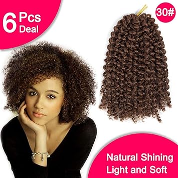 Amazon Com Marlybob Crochet Hair Synthetic Braid Hair Kinky