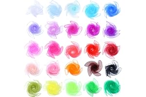 25 Pcs Juggling Scarves for Kids, BetterJonny Dance Music Scarfs Silk Actives Scarves Rhythm Band Scarves Performance Props A