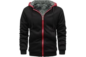 TOWMUS Sweatshirts for Men,Men's Button Down Regular Fit Long Sleeve Plaid Flannel Casual Shirts Men's Cotton Flannel Shirt Top