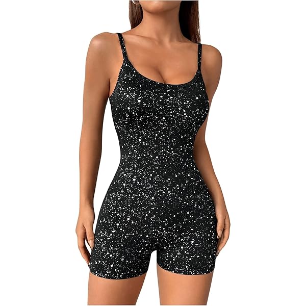 Black Jumpsuit Women WDIRARA Women's Deep V Neck Sleeveless Halter