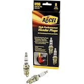 ACCEL 8198 Performance U-Groove Header Spark Plug - Pack of 8