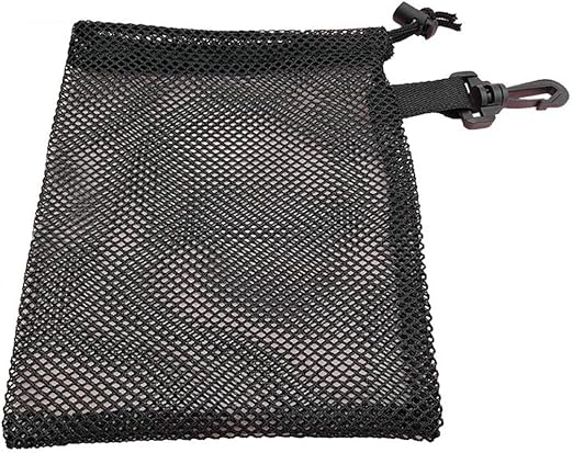 Carry stone Golfballs-Tasche Nylon-Mesh-Netze-Tasche mit Kordelzug und