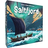 Saltfjord Board Game | Dice Drafting, FIshing and Village Expansion Strategy Game Set in 19th Century Norway, Ages 14+, 1-4 Players, 60 Mins