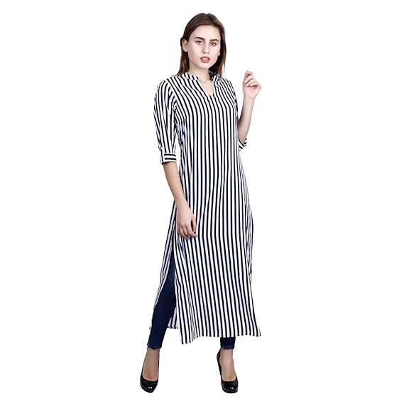 Women's Crepe Regular Kurta