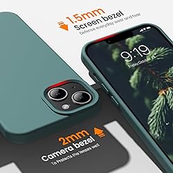 OuXul for iPhone 14 Case, iPhone 13 Case Shockproof