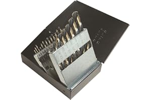 VIKING DRILL & TOOL Viking Drill and Tool by Norseman 57810 SPM-21 Type 250-UB 135 Degree Split Point Magnum Sup Prem Mech Drill Set (21 Piece)