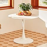 VONLUCE Round Dining Table, 36 Inch Tulip Table