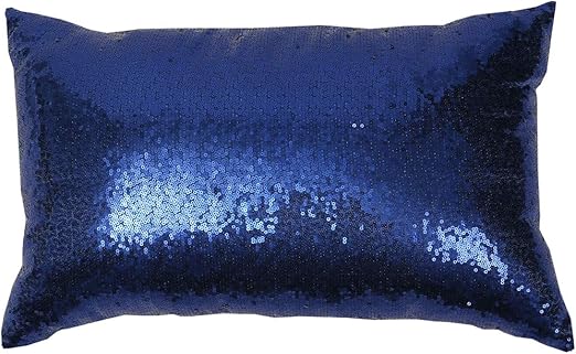 Amazon Com Poise3ehome 12x20inches Sequin Pillow Covers Satin