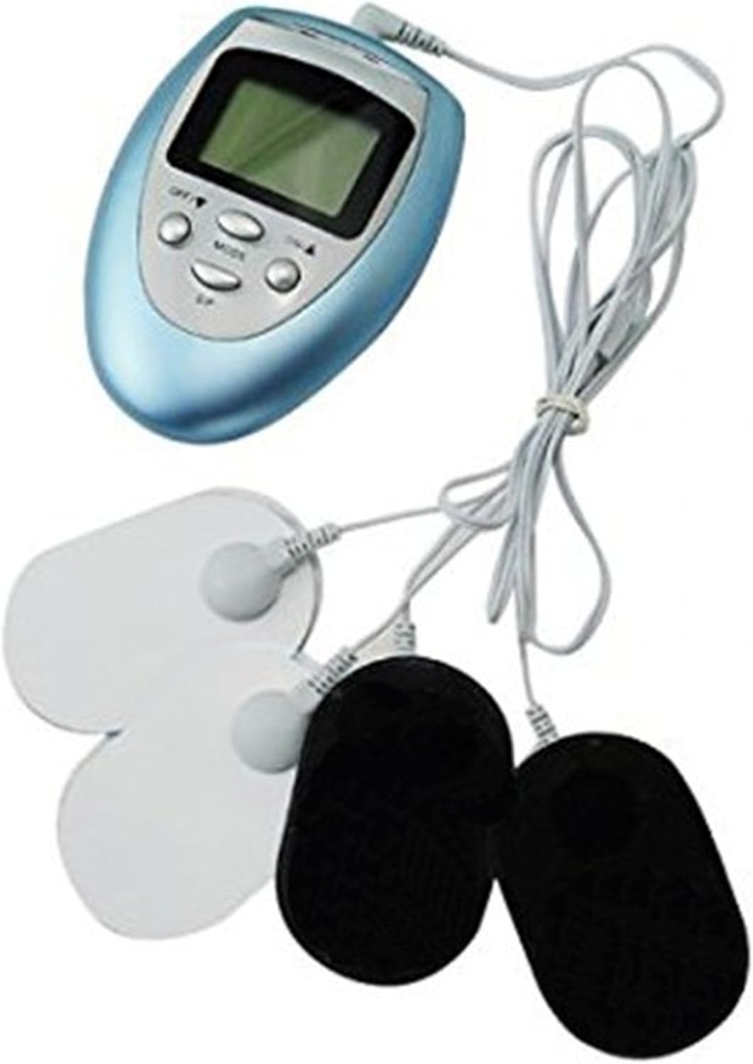 CareforYou® Full Body Massager Slimming Massage Electric Slim Pulse Muscle Relax 4 Pads Electronic Pulse Burn Fat Burner Slimming Massager - Image 3