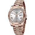NIBOSI Men Watches Analog Quartz Stainless Steel Watches for Men Waterproof Business Classic Desiger Wrist Watch Day & Date