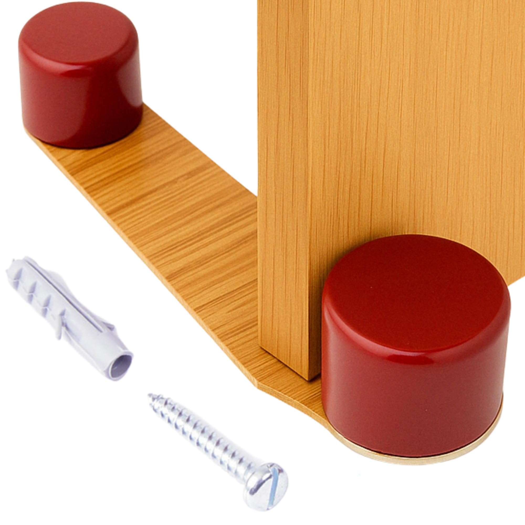 Brinox 0 Rotating Stopper, Stainless Steel, Parquet Brown, 3.2 x 10.2 x 2.2 cm