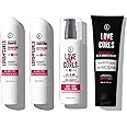 Love Ur Curls - Shampoo, Conditioner, Kinky-Coily All In One Styler to repair, define and hydrate hair and Irish Sea Moss Gel for touchable hold