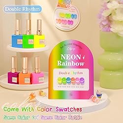 Double Rhythm Cat Eye Gel Nail Polish Set of 6 Same