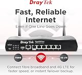 DrayTek Vigor V2927LAC Gigabit Failover Router 3G/4G LTE Dual-WAN view 2