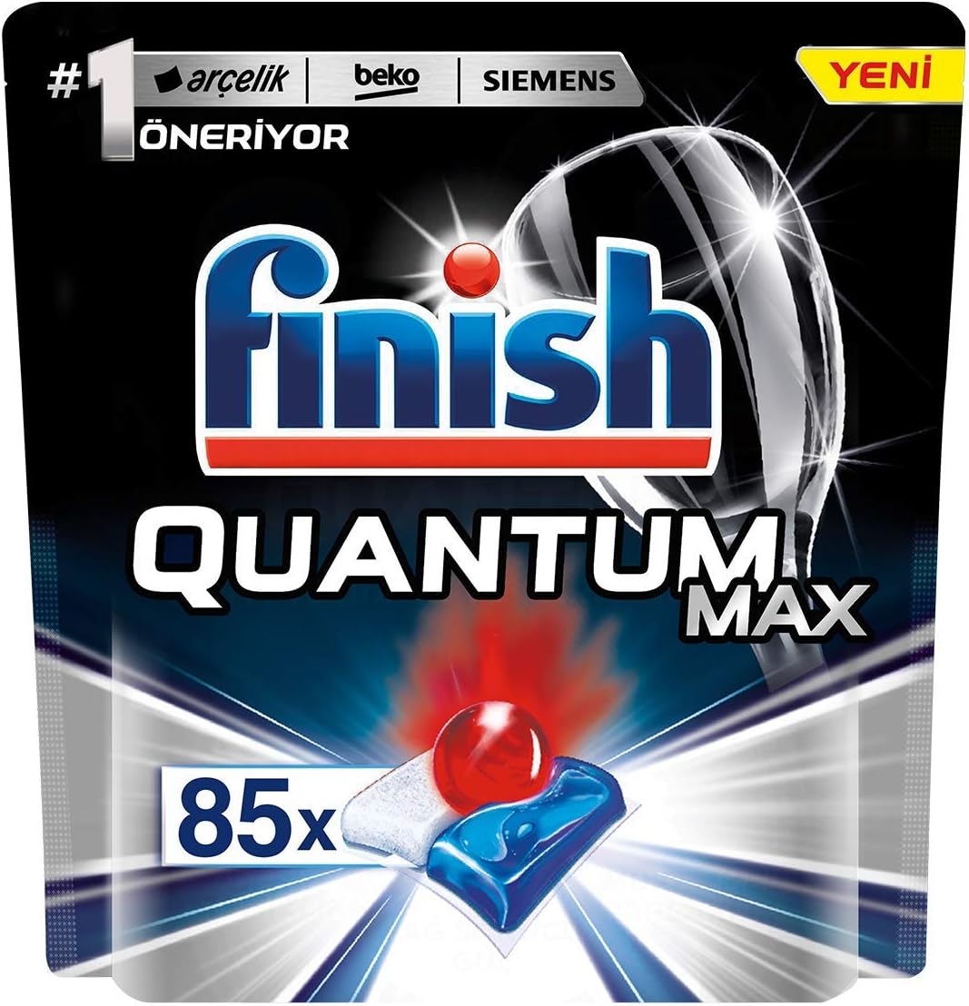 Finish Finish Quantum Max Bulaşık Makinesi Deterjanı 85 Kapsül 1 Paket (1 x 85 g)