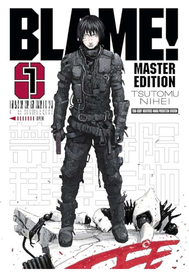 BLAME! Manga Vol 1-6 Complete Master Edition 6-book Set by Tsutomu
