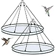 thumbnail image 2 of 2Pcs Bird Seed Catcher Large Round Hanging Hoop Platforms 2 of 9