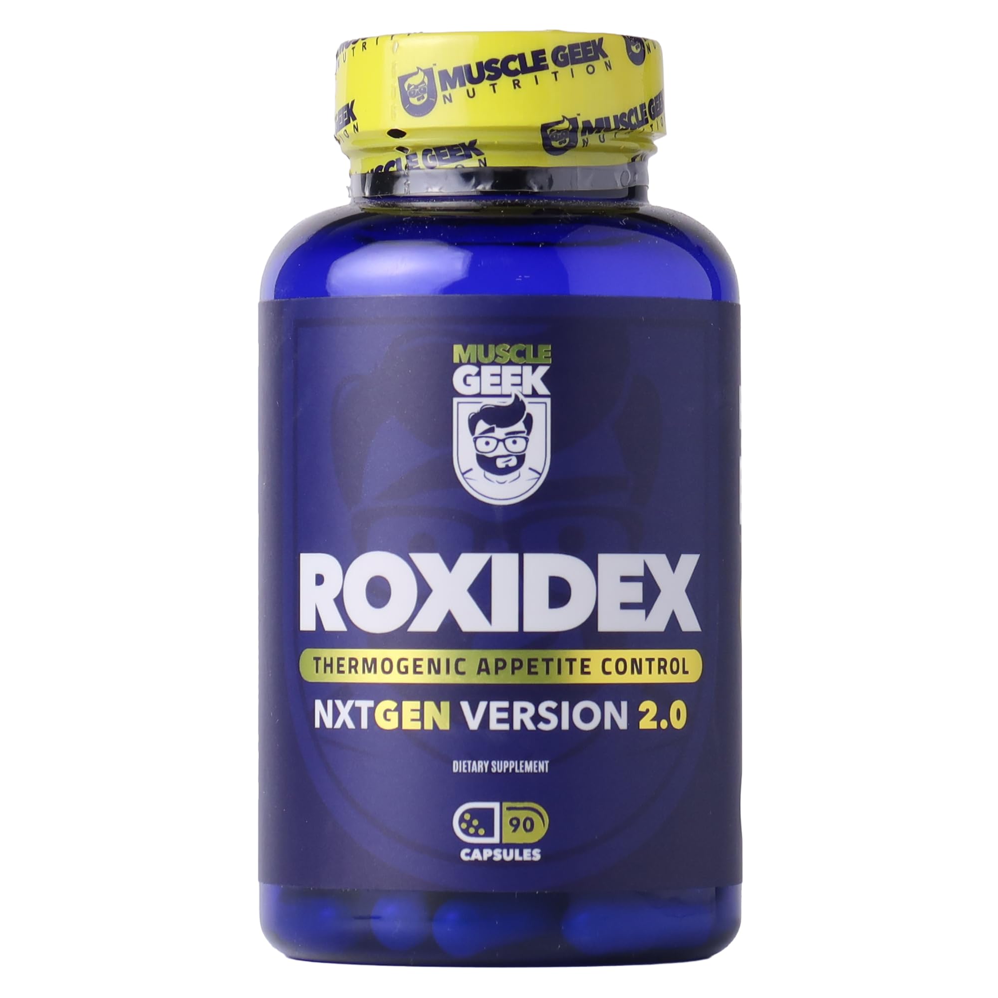 Roxidex Fat Burner Capsules, Thermogenic Appetite Control, Accelerated Weight Loss, 90 Vegetarian Capsules - Made in the UK