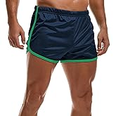 AIMPACT Mens Running Shorts Breathing Workout Gym Booty Short Shorts