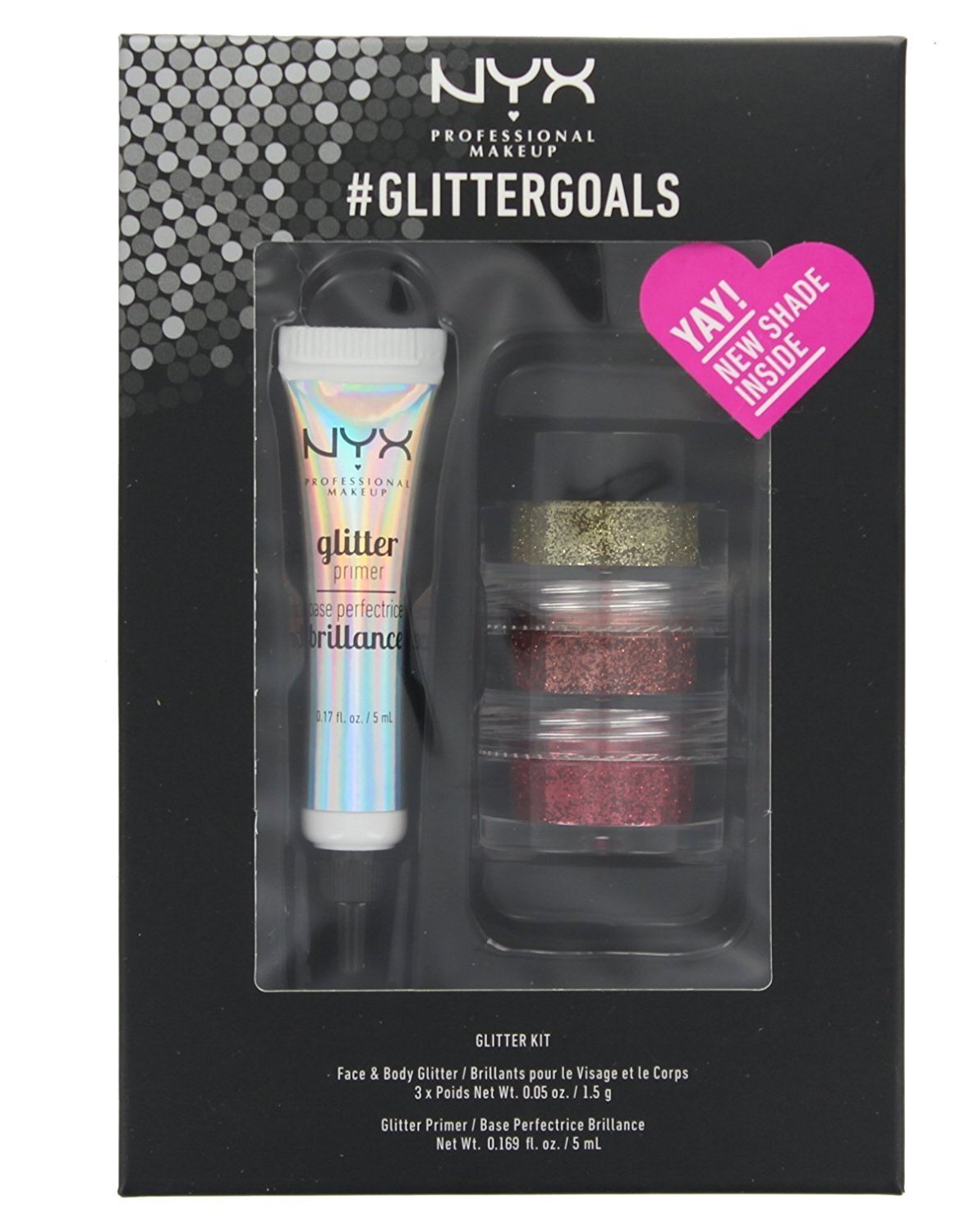 NYX PROFESSIONAL MAKEUP Glitter Goals Kit No. 3 Beauty