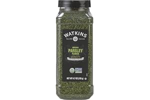 Watkins Gourmet Spice, Organic Parsley, Bulk Food Service Size, 4.7 oz (Pack of 1)